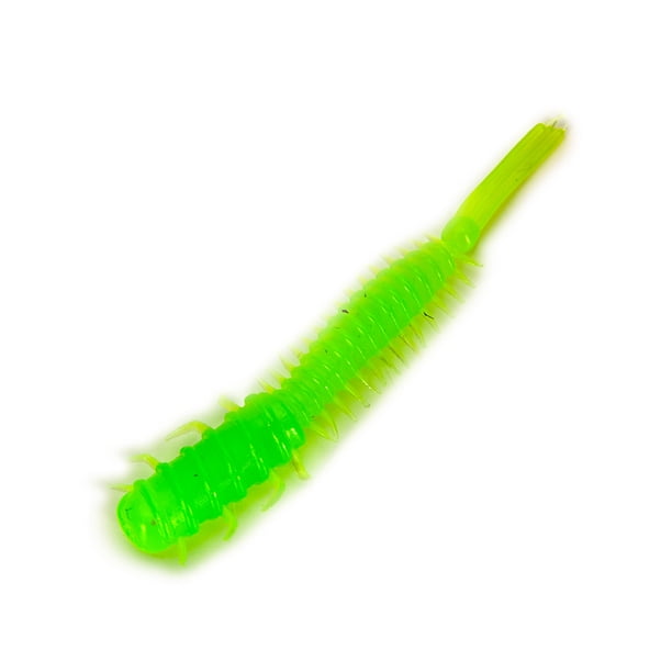 Cebo suave Soidarity 20 piezas ligero de silicona Artificial Flexible para pesca verde