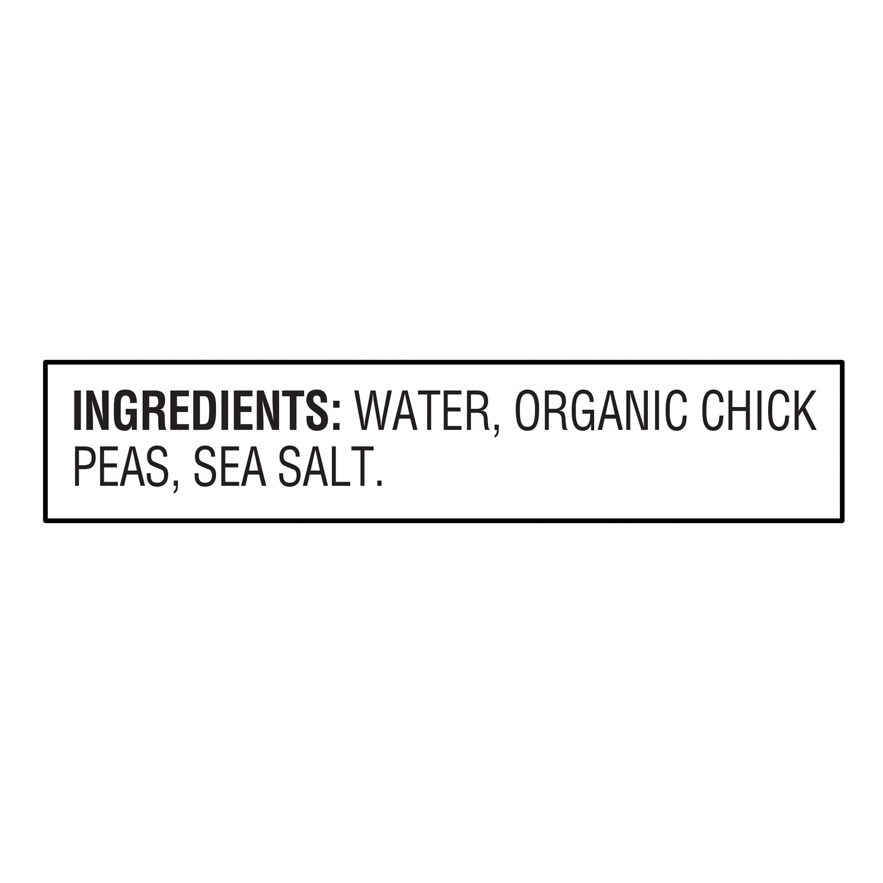 Great Value Organic Chick Pea Garbanzo Beans, 15 oz Can