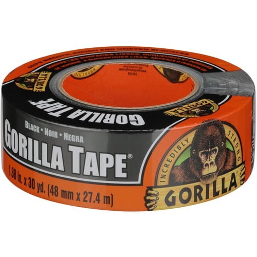 Gorilla Glue Black Tape 30 yd Length x 1.88' Width - 1 / Each - Black