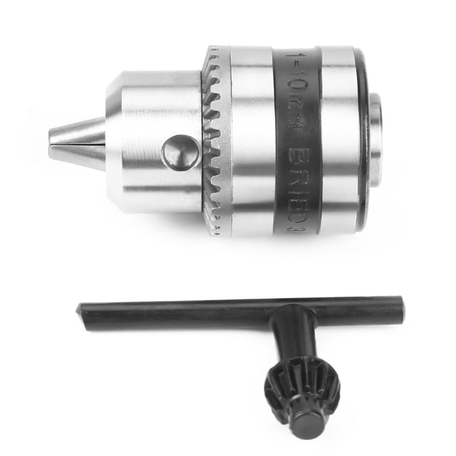 Drill Chuck Adapter, Small Drill Chuck Drill Bit Adapter Shank Tool Accessories for Impact Driver 1mm to 10mm