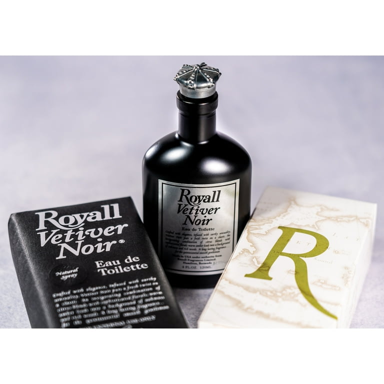 Royall Vetiver Noir Eau de Toilette Spray By Royall Fragrances - 4 oz Royall Vetiver Noir Eau de Toilette Spray By Royall Fragrances - 4 oz