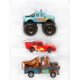 thumbnail image 3 of Mattel Disney and Pixar Cars Mini Racers, Paquete de 3 peque&ntilde;os Coches y Camiones de Juguete fundidos a presi&oacute;n inspirados en Personajes Favoritos (los Estilos Pueden Mattel NA, 3 of 6