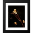 thumbnail image 2 of Cornelis van der Voort 18x24 Black Modern Framed Museum Art Print Titled - Portrait of Cornelis Pietersz Hooft (1622), 2 of 5