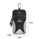 thumbnail image 3 of Brazalete para teléfono, pequeña bolsa cruzada, se adapta a todos los teléfonos celulares, para correr caminar, negro, 3 of 7
