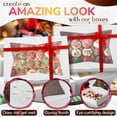 thumbnail image 4 of 10 Pcs Half Sheet Cake Boxes 19x14x4″ - Christmas Cake Boxes with Window Half Sheet Cake Box Rectangle Large Cake Box White Bakery Boxes Cardboard Cake Boxes - 1/2 Sheet Cake Boxes with Cake Boards, 4 of 8