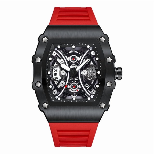 Reloj deportivo Kim Shiton Luminous de silicona resistente al agua