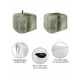thumbnail image 2 of Sage Green Toaster Cover 4 Slice, Retro Oil Painting Modern Abstract Art Aesthetics Dustproof Bread Machine Oven Cover with Storage Pockets, Fits Most Kitchen Toasters Protector, 2 of 5