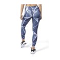 thumbnail image 2 of Reebok Womens 7/8 Length Stretch Compression Athletic Pants, Blue, Medium, 2 of 5