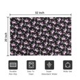 thumbnail image 5 of Black Pink Unicorn Pattern Door Rugs,Washable Non Slip Door Mats Indoor,Decorative Door Mats,Entry Mat Indoor for Entrance,Bedroom,Kitchen,Bathroom,20"x32", 5 of 6