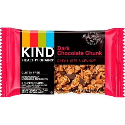KIND Healthy Grains Bar Dark Chocolate Chunk 1.2 oz 12/Box (18082)