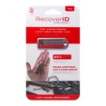 thumbnail image 2 of Etiqueta de identificación KeySmart RecoverID de acero inoxidable plateada, 2 of 6