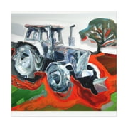 Tractor in Technicolor - Canvas