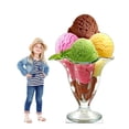 thumbnail image 3 of Advanced Graphics 1940 74 x 36 in. Ice Cream Sundae Cardboard Standup, 3 of 3
