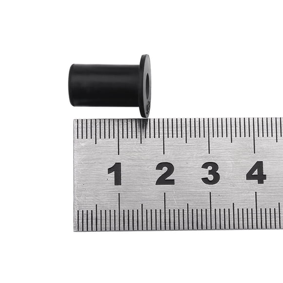 Well Nuts, 6pcs M5 Brass Nuts with Rubber Bushing Windshield  for Motorcycles Kayak Canoe Boats
