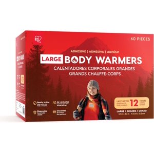 IRIS Large Adhesive Hand Warmers, 60-Pack, 12-Hour