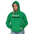thumbnail image 3 of Entitled Millennial Funny Sarcastic Hoodie Sweatshirt Women Men Brisco Brands S, 3 of 6