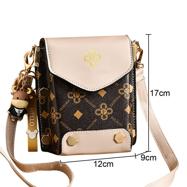 Louis Vuitton LV Gold Short Sling Wallet/ Clutch, Luxury, Bags