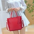 thumbnail image 1 of Bolsa 4 unids/set de hombro de compras correa ajustable PU dinero billetera mujeres para regalos JShteea  Para Estrenar, 1 of 8