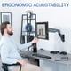 thumbnail image 5 of Soporte de Pared Vivo Negro con Brazo Extendido Ajustable para Monitor de 17 a 32 Pulgadas, 5 of 9
