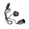 thumbnail image 2 of Soporte De Lámpara Para Reptiles, Soporte De Bombilla Para Reptiles E27 Negro De Plástico Ajustable, Soporte De Luz Para Reptiles, Para Reptil Lagarto, 2 of 7