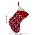 thumbnail image 3 of JHGoosa Christmas Socks Cloth Christmas Sock Bags And Christmas Hanging Socks For Party Decoration And Christmas Cartoon Red Suit, 3 of 5