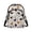 Chicken Floral Print, variant on FUIALDOLG Skeleton Raven Floral Print Small Crossbody Wallet for Travel Hiking, 2 Zipper Pockets Sling Bag Polyester Mini Crossbody Bag