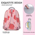 thumbnail image 5 of "Beautiful Wildflower & Sunflower Printed Backpack - Roomy School Backpack with Organizational Pockets, Padded Back Panel for Comfort, Perfect Gift for Flower Loving Students", 5 of 6
