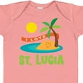 thumbnail image 4 of Inktastic I Love St Lucia Boys or Girls Baby Bodysuit, 4 of 5