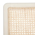 thumbnail image 7 of SAFAVIEH Benicio Rattan Dining Chair, White/Natural, Set of 2 (18.9 in. W x 22.3 in. D x 33.9 in. H), 7 of 7