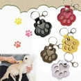 thumbnail image 4 of Cat Paw Shaped Leather Pet Fur Storage Keychain – Pet Memorial Charm for Keys/Bags, Keepsake for Cat & Dog Hair (Hot Pink), 4 of 6