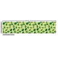 thumbnail image 2 of Ambesonne Vegetable Fabric by the Yard Upholstery, Broccoli Pattern Veggies, 5 Yards, Green Pale Green, 2 of 4