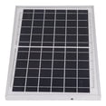 thumbnail image 3 of Panel solar portátil, ligero, resistente al agua y al polvo, cargador para pequeños campamentos de secado de 6 V y 10 W., 3 of 14