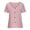 Rose Gold, variant on ZKCCNUK Womens Tops Fashion Summer Short Sleeve Round-Neck Solid Casaul Tops T-shirt