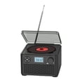 thumbnail image 3 of Reproductor portátil recargable, robusto y creativo, con radio, CD, MP3, conector USB para auriculares y altavoz para hogar, interior exterior., 3 of 9