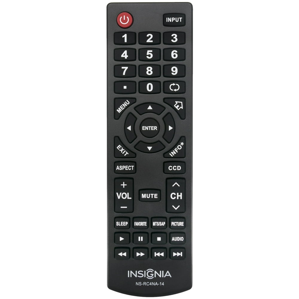Original INSIGNIA TV Remote Control NSRC4NA14 for All Insignia LCD