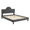 thumbnail image 3 of Soleil Performance Velvet Queen Bed, 3 of 10