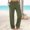 *Army Green, variant on ClodeEU Womens Mid Waist Sweatpants , Elastic Waist Wide Leg Pant with Pockets,Casual Loose Trousers Blue,Womens Plus S