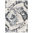 thumbnail image 2 of SAFAVIEH Petra Carmella Abstract Area Rug, Ivory/Blue, 6'7" x 6'7" Round, 2 of 10