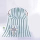 thumbnail image 5 of Juego de toallas de baño de terciopelo para adultos | Toallas de baño y faciales de 2 piezas, suaves y muy absorbentes | Poliéster de secado rápido | Verde, morado, azul, rosa y marrón, 5 of 8