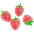 thumbnail image 1 of LLC Set de 5 Boules de Stress à la Fraise Remplies de Perles - Rouge, 1 of 5