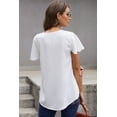 thumbnail image 3 of Redhotype Elegant V-Neck Tee: Versatile & Flattering, Perfect for Anytime!, 3 of 8