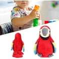 thumbnail image 4 of Talking Parrot Repeat What You Say Parrot Plush Bird Stuffed Animals Recording Electric Toy, 4 of 4