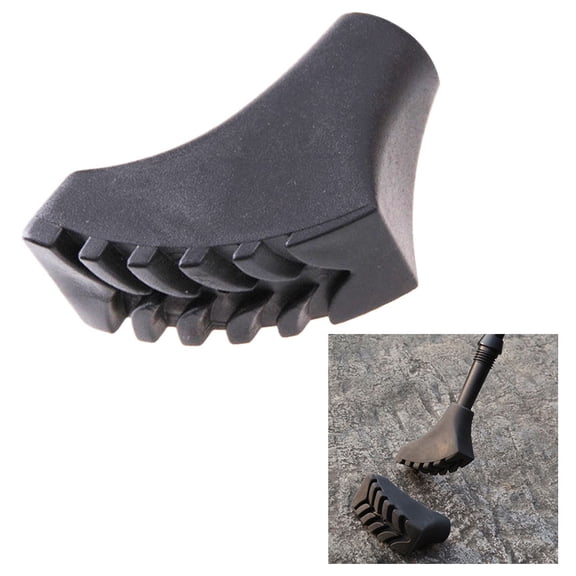 HINTRMENT Hiking Stick Rubber Feet Trekking Pole Tip TPR 1Set