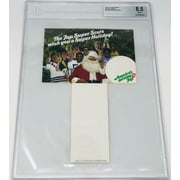Larry Bird / Magic Johnson Rookie Card Pack Insert 1979 7-UP Superstars #90 BGS 8.5