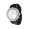 Cousteau Exploration Men's Black Rubber Strap Watch