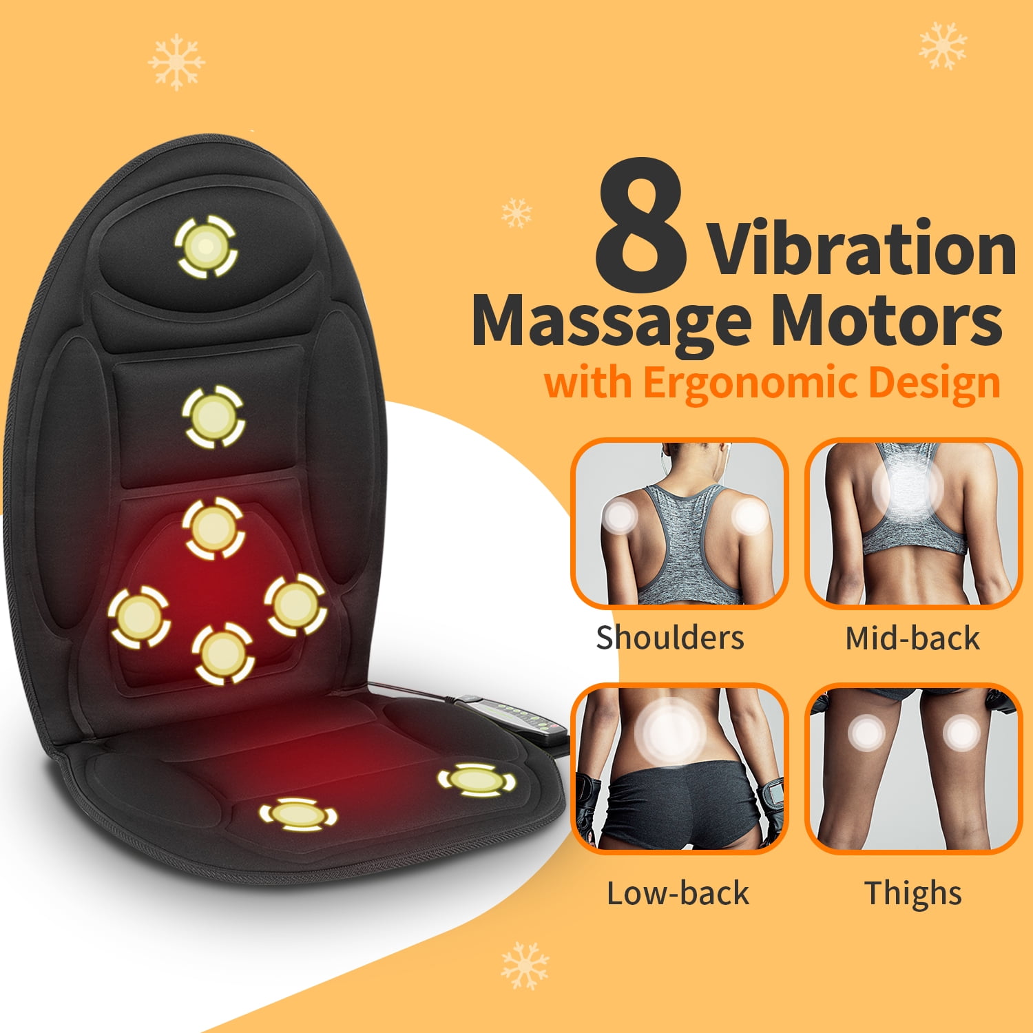 Mynt Vibrating Seat Massager with Dual Heating Area – HelloMynt