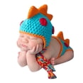 thumbnail image 1 of RXMEKW Newborn Photography Hat And Pants Two-Piece Set, 1 of 9
