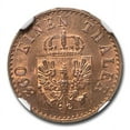 thumbnail image 2 of 1851-A Germany Pfennig MS-65 NGC (Red/Brown), 2 of 3
