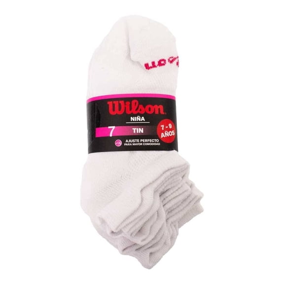 Tines Wilson Para niña Talla G Blanco 7 Piezas