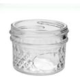thumbnail image 3 of 4 oz Glass Jars with Lids (Silver), Mason Jars for Honey, Jams, Wedding Return Gifts, DIY Kitchen Magnetic Mini Spice Jars, 40 Piece Set, 3 of 4